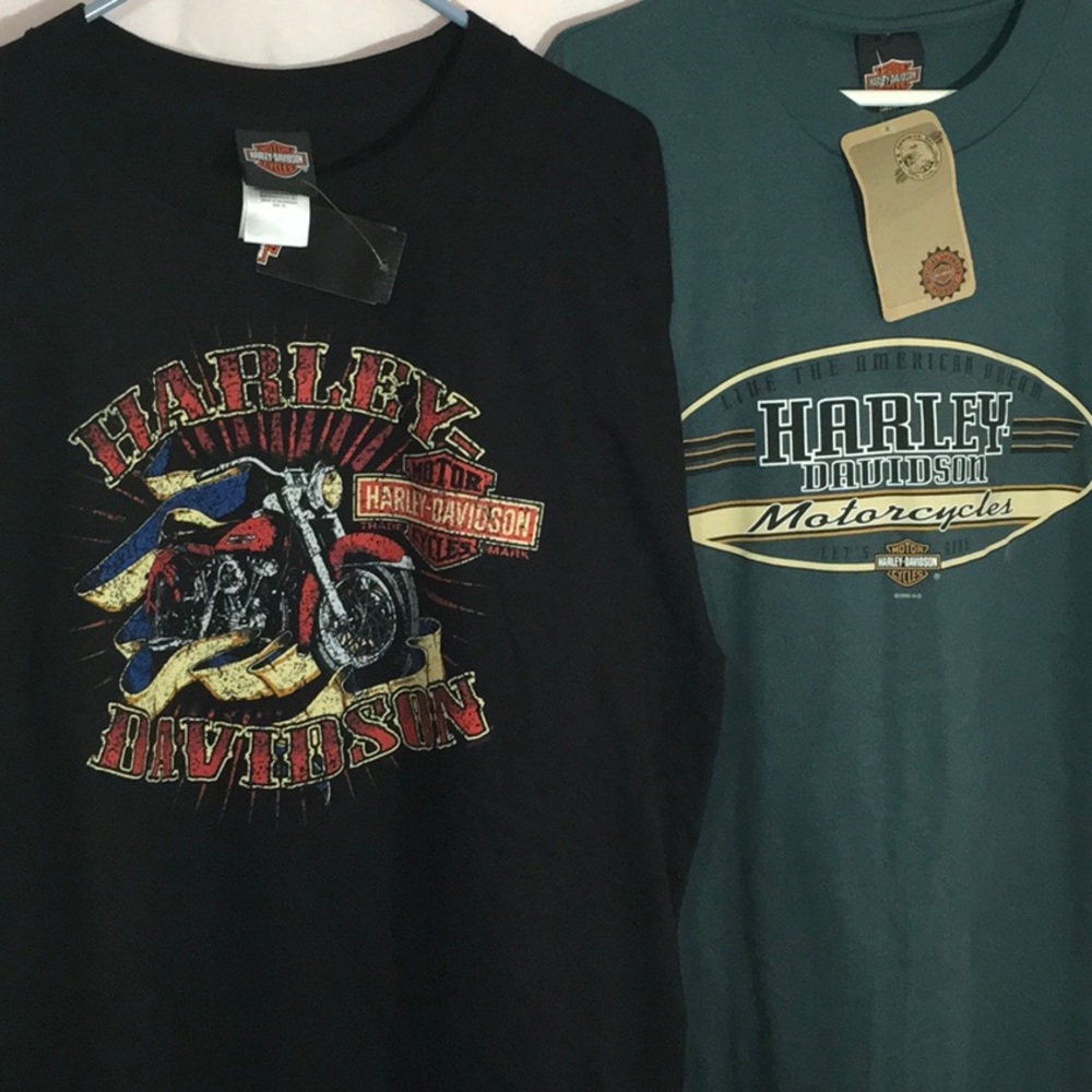 NWT 2 Harley Davidson T-shirts